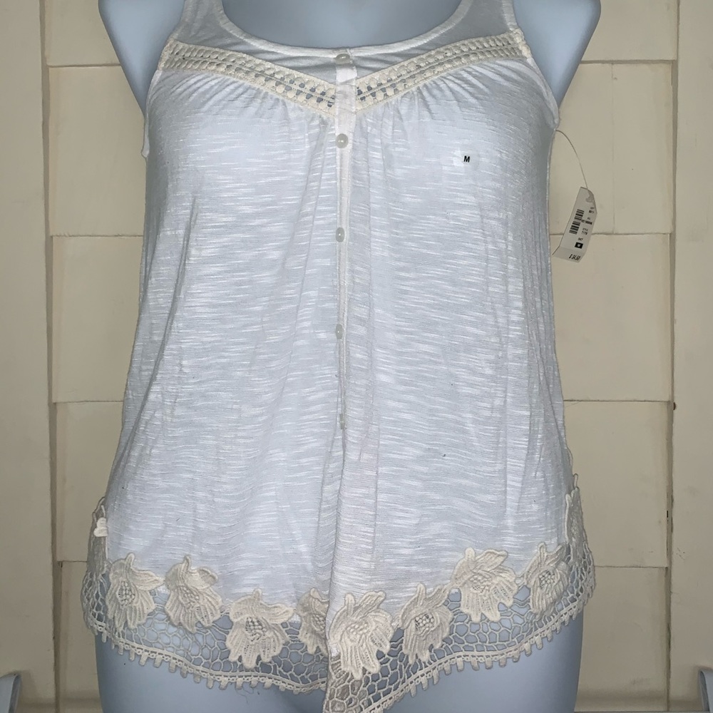 White/Cream tank top